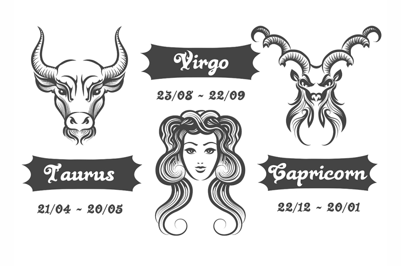zodiac-signs-of-virgo-taurus-and-capricorn