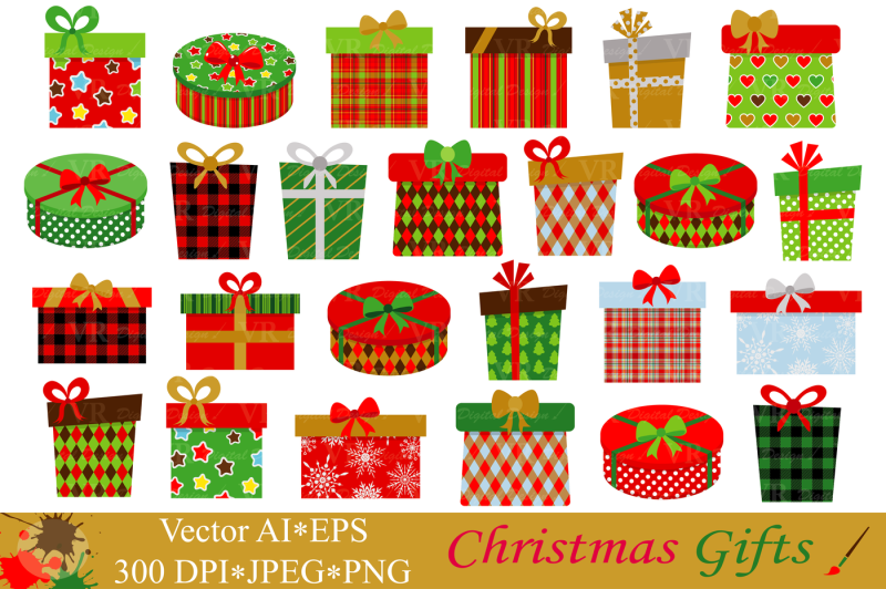 christmas-gifts-clipart-vector