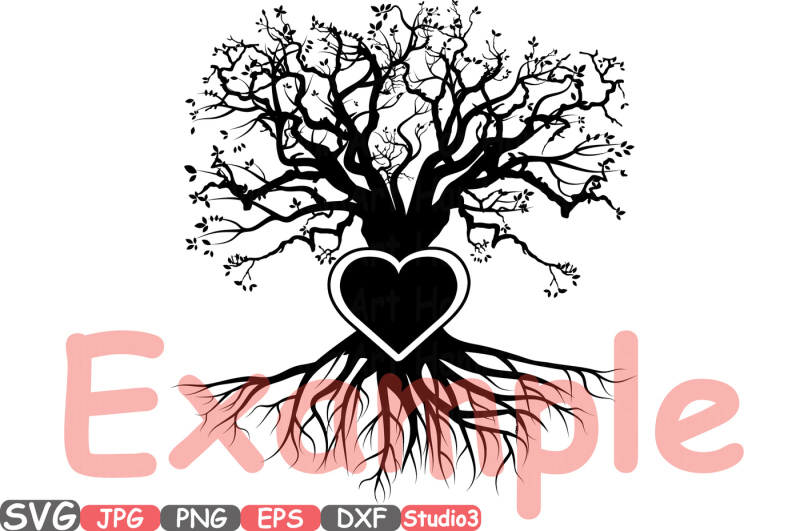 family-tree-heart-frame-svg-silhouette-cutting-files-cricut-studio3-cameo-branches-family-is-love-deep-roots-life-begins-family-circle-599s