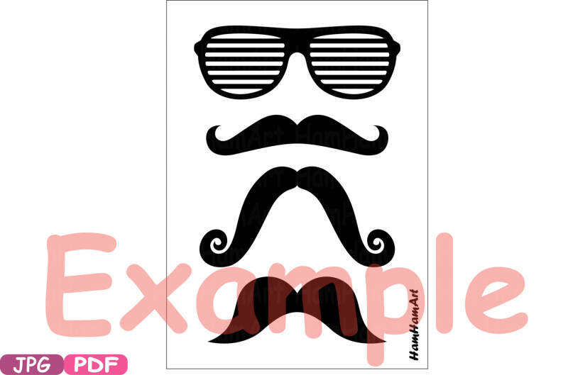 props-black-mustache-retro-party-photo-booth-prop-gentleman-cutting-files-jpg-pdf-clip-art-clipart-digital-graphics-commercial-use-2p