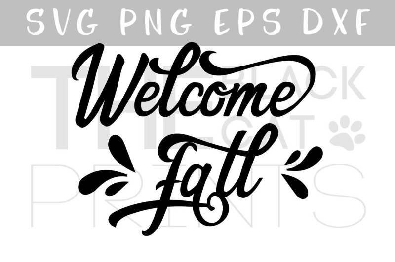 welcome-fall-svg-dxf-eps-png