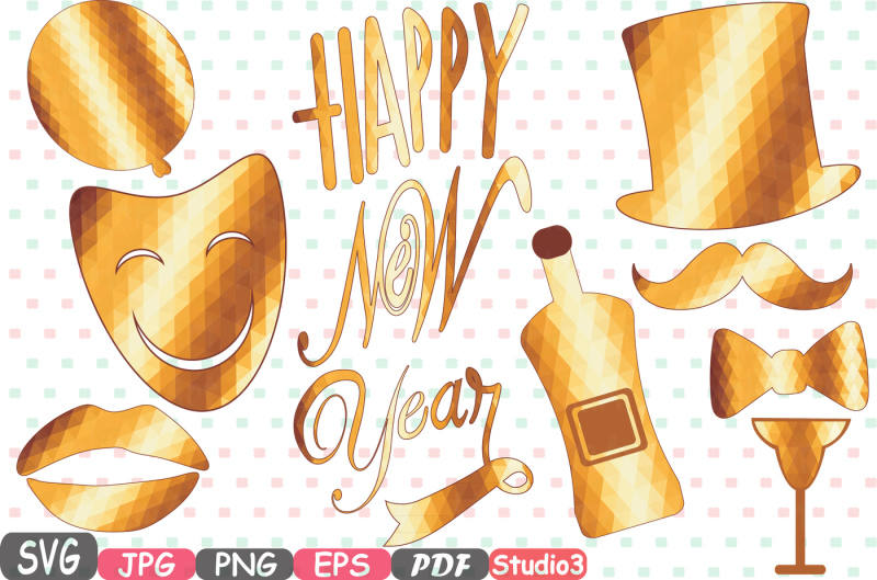 props-happy-new-year-2018-2019-svg-silhouette-vinyl-studio-3-party-photo-booth-costume-cutting-files-svg-clipart-bunting-digital-vinyl-9p