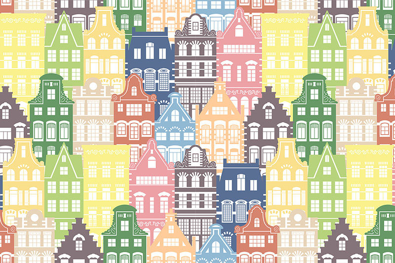 seamless-pattern-of-colorful-shapes-holland-houses