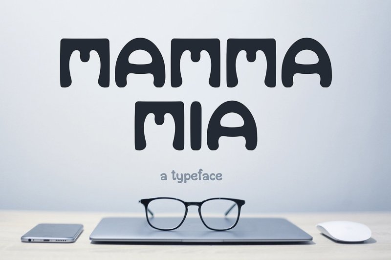 mamma-mia-a-typeface