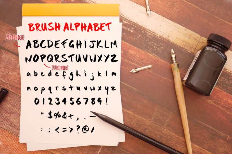 photoshop-alphabet-brush-set