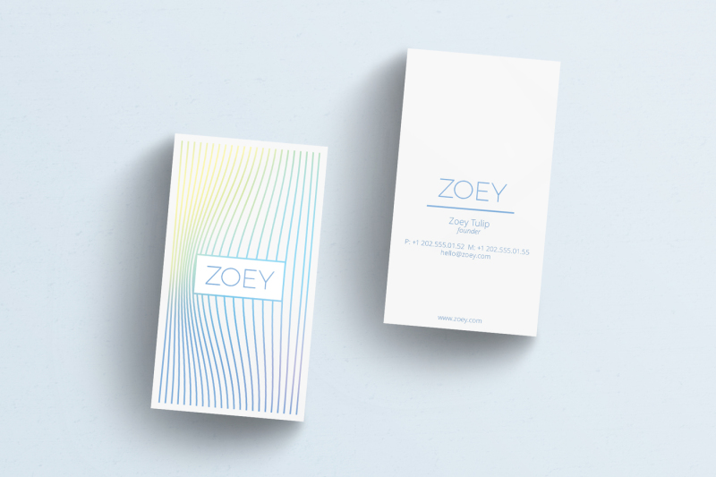 zoey-business-card-template