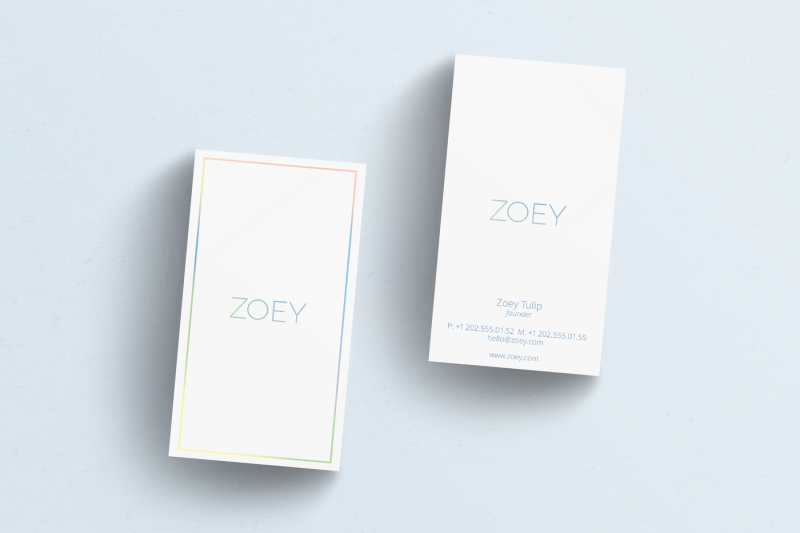 zoey-business-card-template