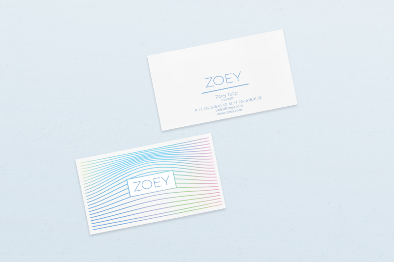 zoey-business-card-template