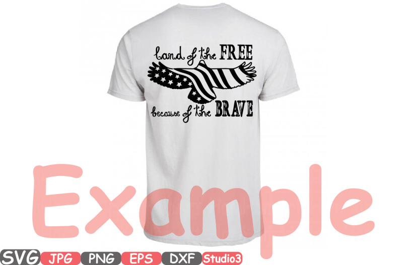 land-of-the-free-because-of-the-brave-quote-silhouette-svg-independence-studio3-american-flag-eagle-flag-eagles-clipart-4th-of-july-497s