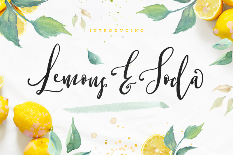 lemons-and-soda-script-font
