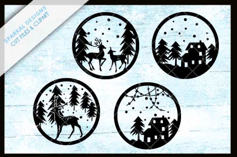 Download Floating Ornament Cut Files - SVG-DXF-EPS-PNG By Sparkal Designs | TheHungryJPEG.com