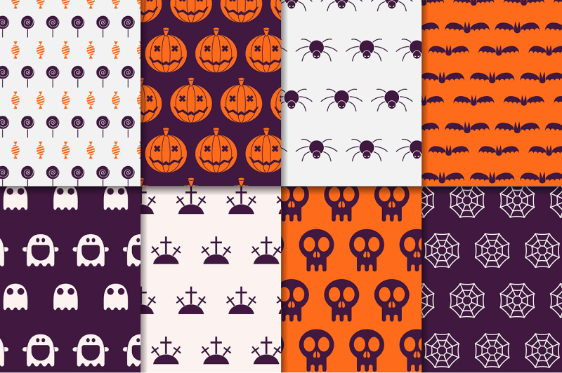 23-halloween-seamless-patterns-pack