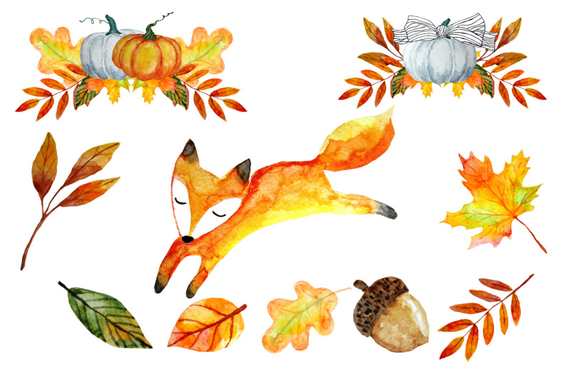 autumn-clipart-watercolor