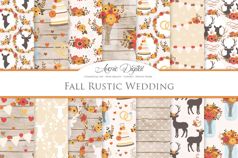 fall-rustic-wedding-digital-paper