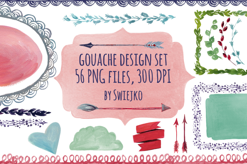 gouache-design-set