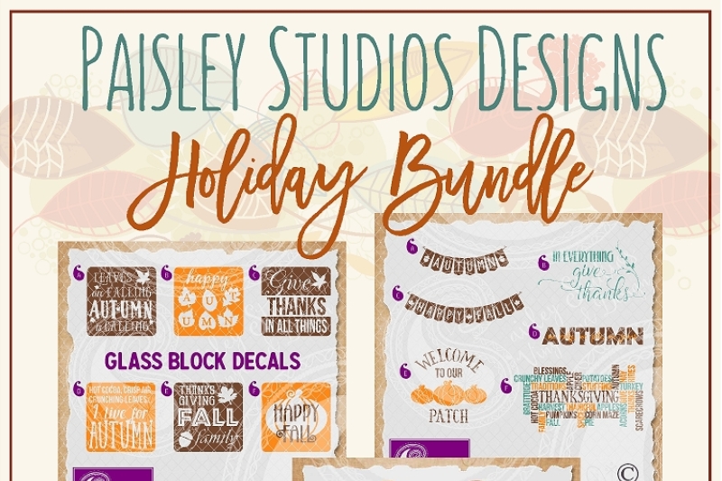 Paisley Studios Designs Holiday Bundle By Paisley Studios Designs Thehungryjpeg Com