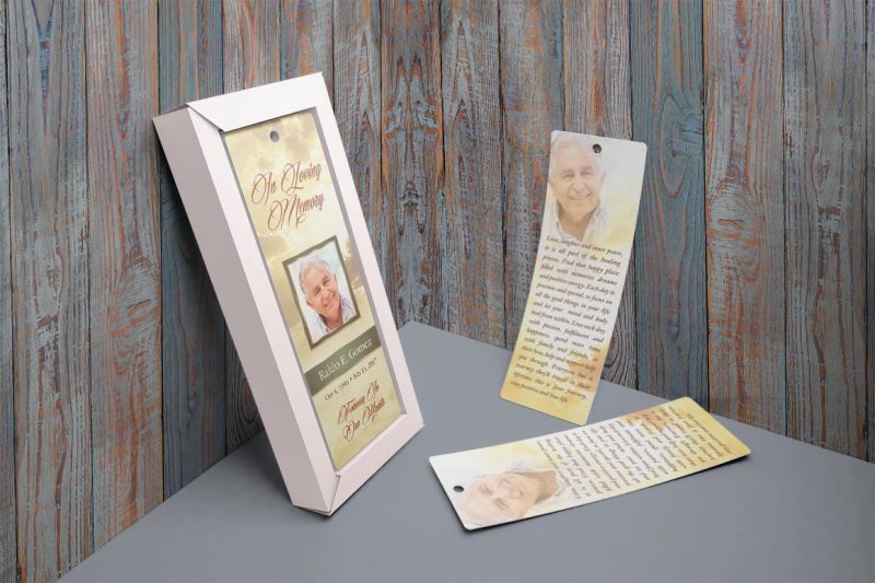 forever-funeral-bookmark-template