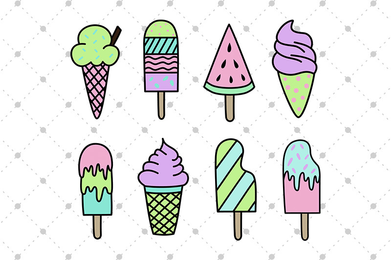 ice-cream-clipart-set