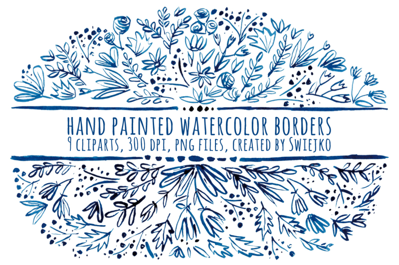 watercolor-floral-borders-ornaments