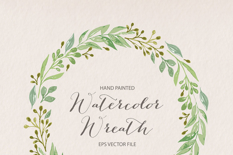 vector-watercolor-wreath