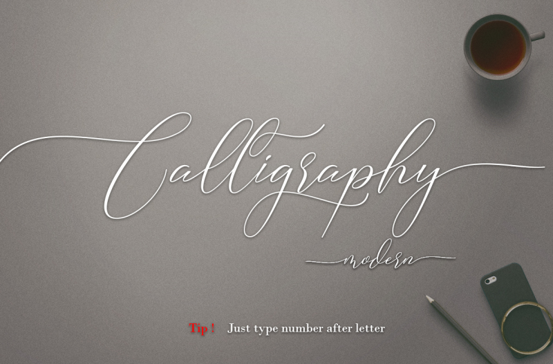 camelia-calligraphy-modern