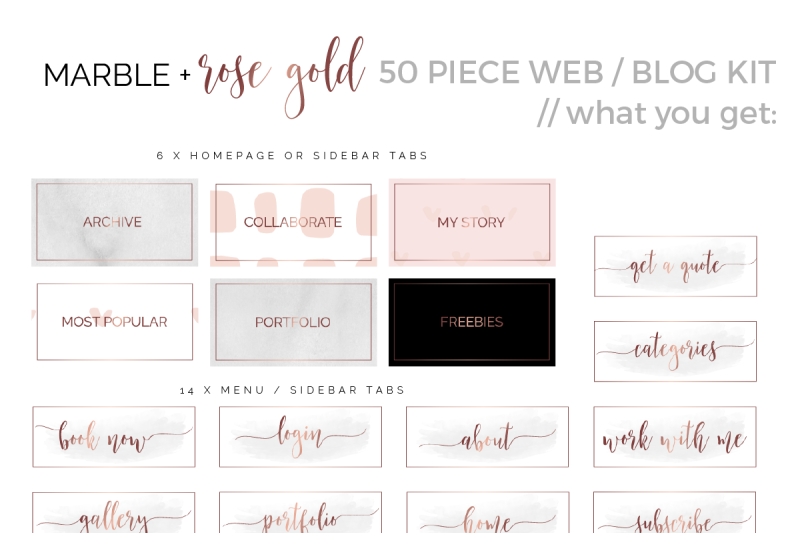 50-piece-blog-kit-marble-and-rose-gold