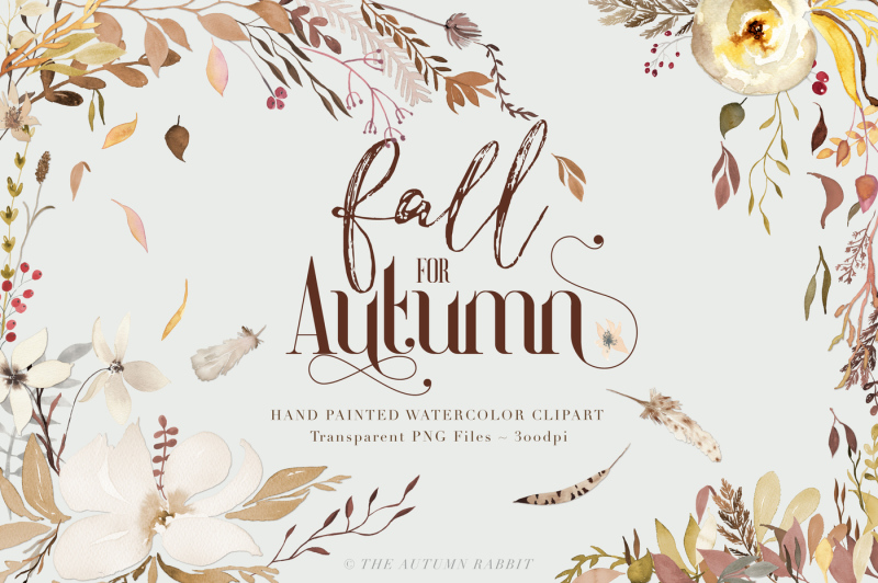 fall-for-autumn-watercolor-clipart-set