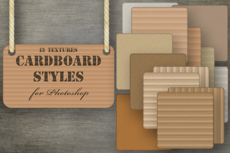 cardboard-layer-styles-collection