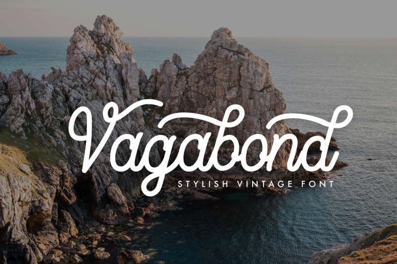 vagabond-handmade-font