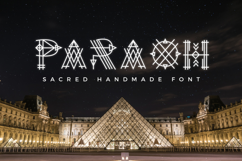 paraoh-sacred-font