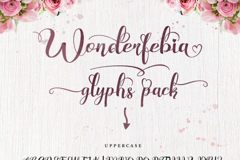 Wonderfebia Script Wedding Font By Feydesign Thehungryjpeg Com
