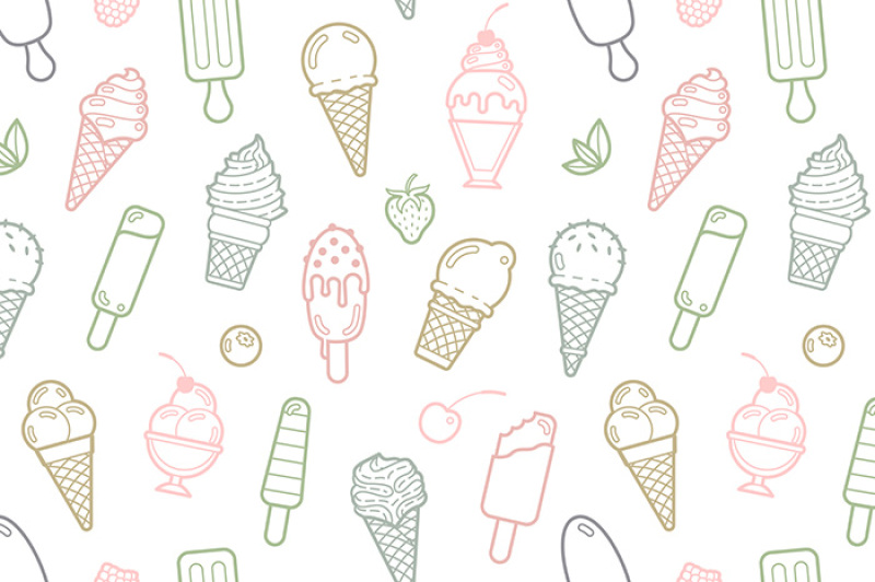 icecream-patterns
