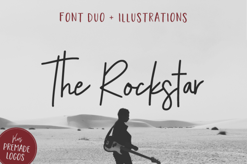 the-rockstar-font-duo