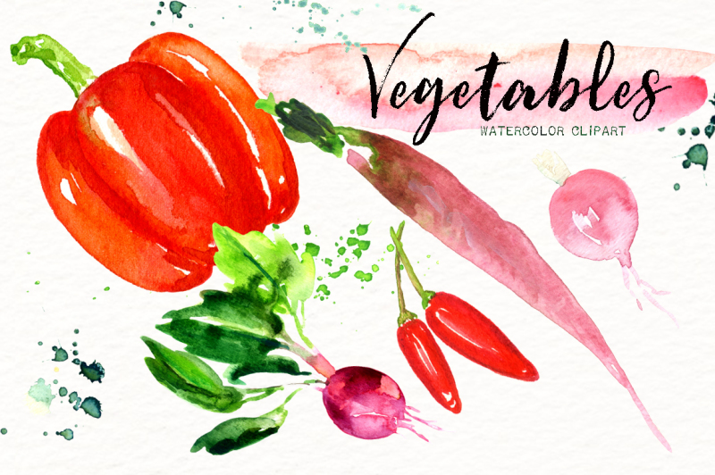 vegetables-watercolor-clipart