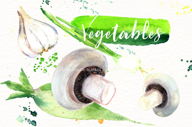 vegetables-watercolor-clipart