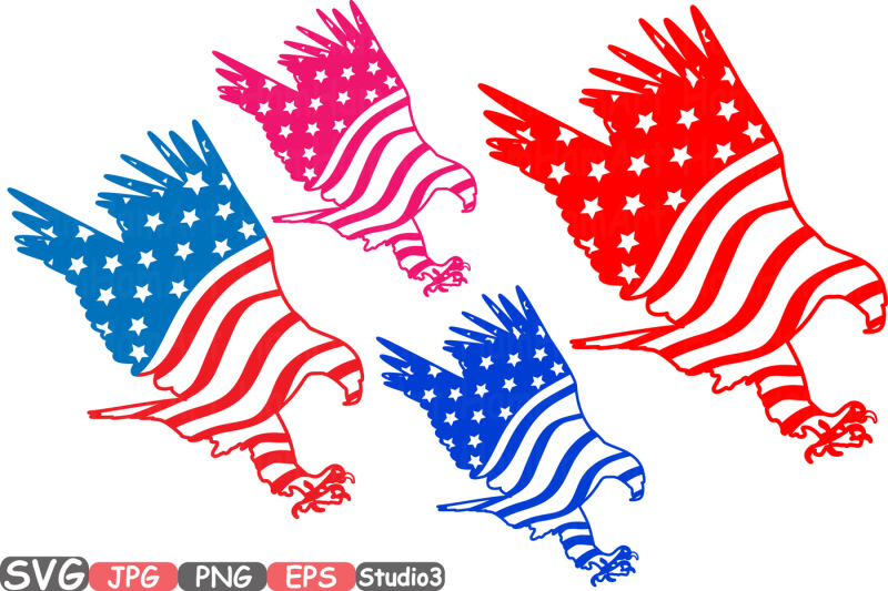 American flag svg Eagle USA Eagles File independence day ...