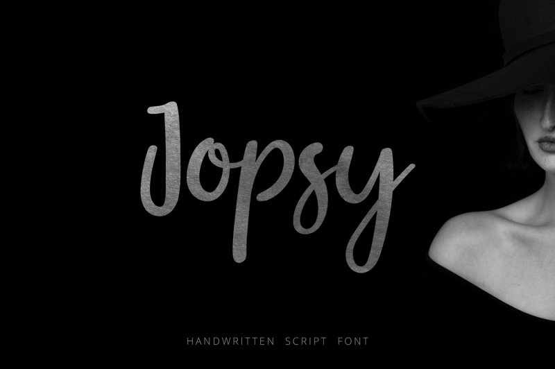 jopsy-handwritten-font