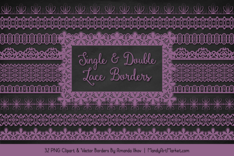 mixed-lace-clipart-borders-in-amethyst