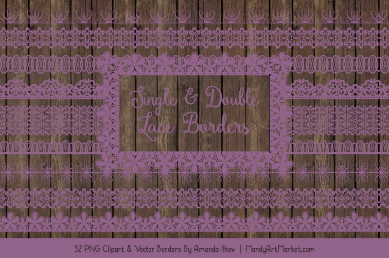 mixed-lace-clipart-borders-in-amethyst