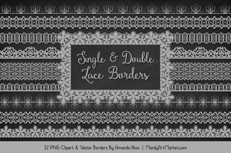 mixed-lace-clipart-borders-in-grey