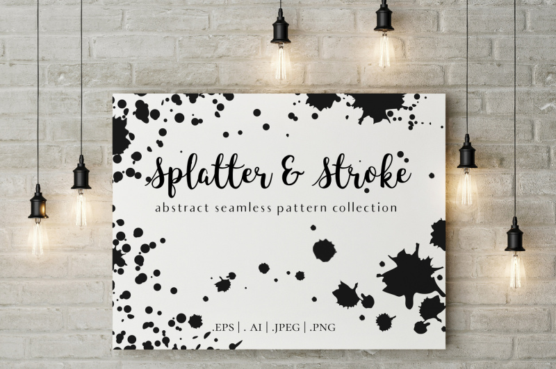 paint-splatter-amp-stroke-patterns