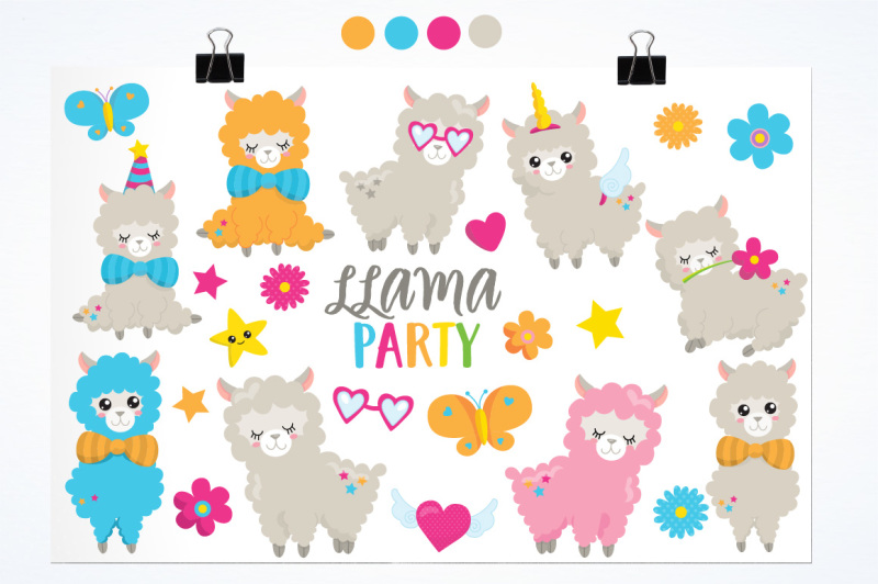 llama-illustrations-and-graphics