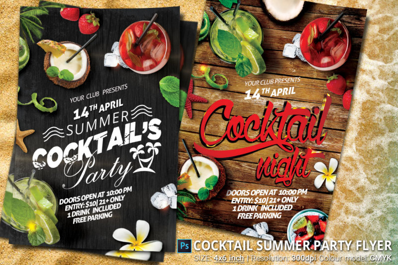 cocktail-summer-party-flyer