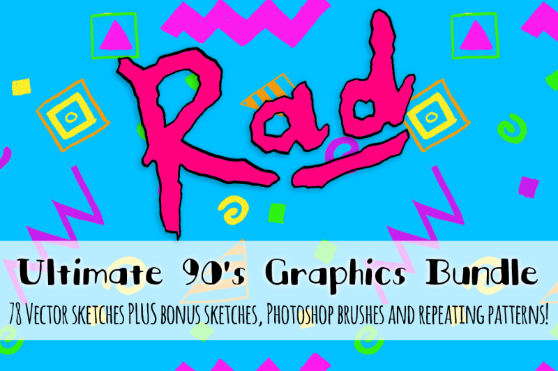 rad-90-s-vector-sketch-pattern-kit