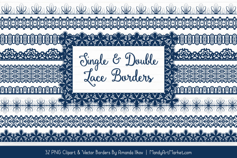 mixed-lace-clipart-borders-in-navy