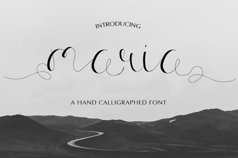 maria-calligraphy-font