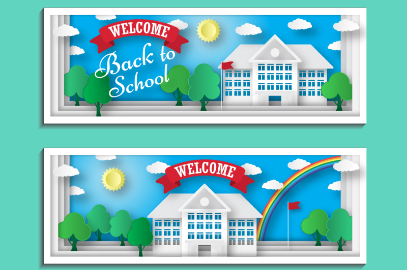 10-back-to-school-illustrations-and-banners-paper-art-design