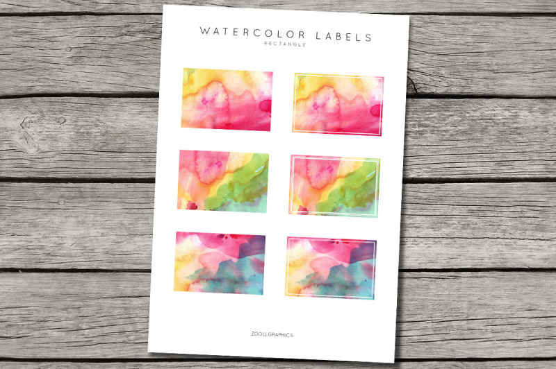 rectangle-watercolor-labels-with-and-without-borders