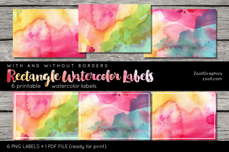 rectangle-watercolor-labels-with-and-without-borders