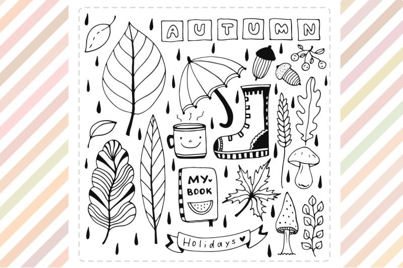 autumn-doodle-elements